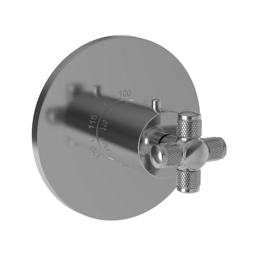 Newport Brass 3-3264TR Clemens 3/4" Round Thermostatic Trim Plate with Handle - Parent