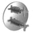Newport Brass 3-3303TR Muncy 1/2" Round Thermostatic Trim Plate with Handle - Parent