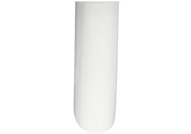 Barclay 3-338WH Karla 550 Lavatory Pedestal Only 8" Centerset - White