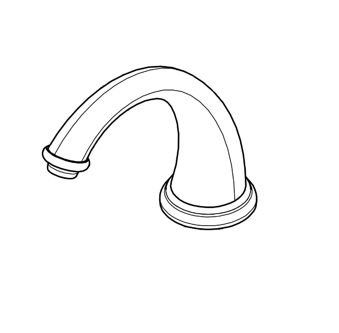 Newport Brass 3-348 Widespread Spout Assembly - Parent