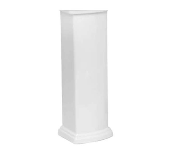 Barclay 3-494WH Washington 765 Lavatory Pedestal Only 4" Centerset - White