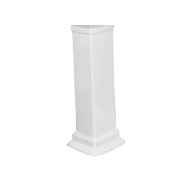 Barclay 3-668WH Sussex 660 Lavatory Pedestal Only 8" Centerset - White