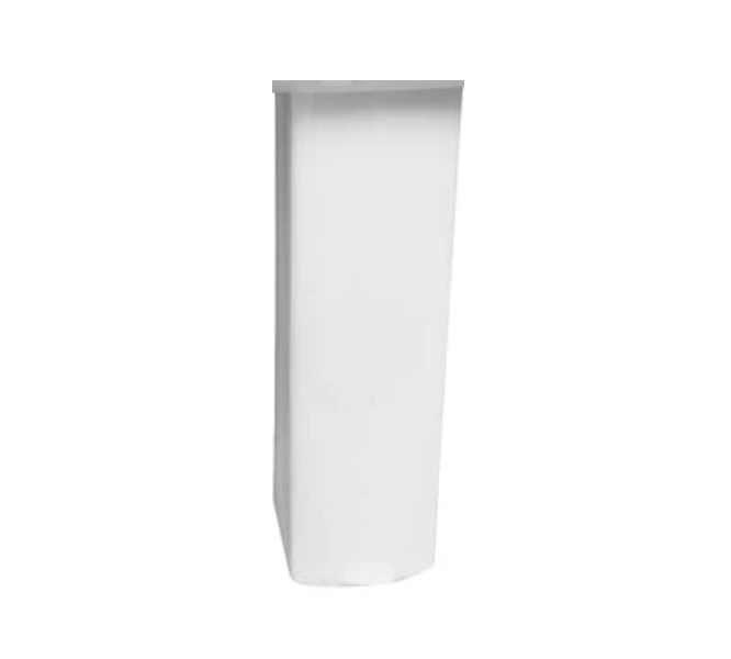 Barclay 3-771WH Summit 600 Lavatory Pedestal Only 1 Hole - White