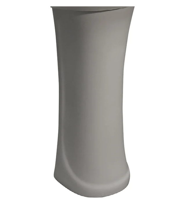 Barclay 3-9161WH Ashley Pedestal With 1 Faucet Hole Overflow - White