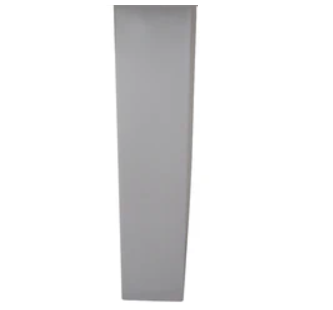 Barclay 3-934WH Metropolitan 420 Lavatory Pedestal Only 4" Centerset - White