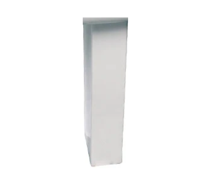 Barclay 3-944WH Metropolitan 520 Lavatory Pedestal Only 4" Centerset - White