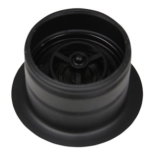 Nantucket Sinks 3.5EDF-BRS-P 3.5 Inch Extended Flange Disposal Kitchen Drain