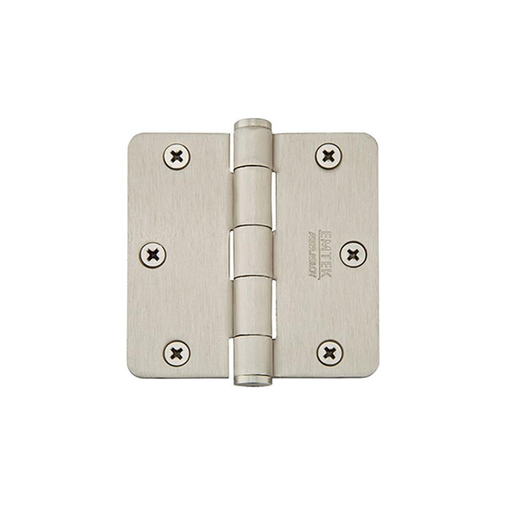 Emtek 96123 9600 Brass Hinge , SD , 1/4"RdCr , 3.5x3.5" - Parent