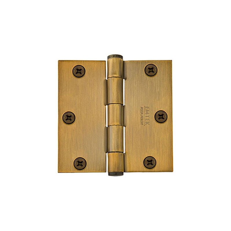 Emtek 92013 9200 Stl Hinge , HD , SqCr , 3.5" - Parent