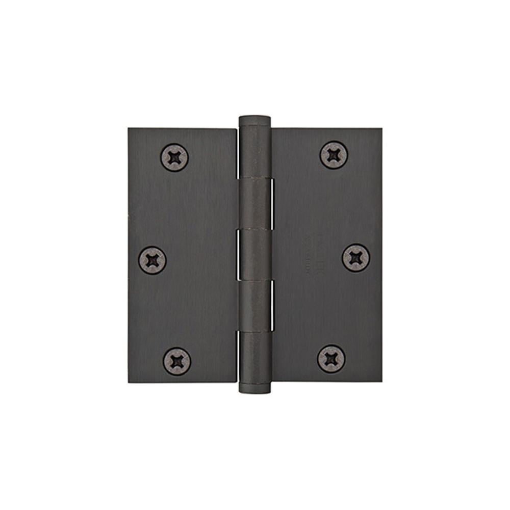 Emtek 96213 9600 Brass Hinge , HD , SqCr , 3.5x3.5" - Parent