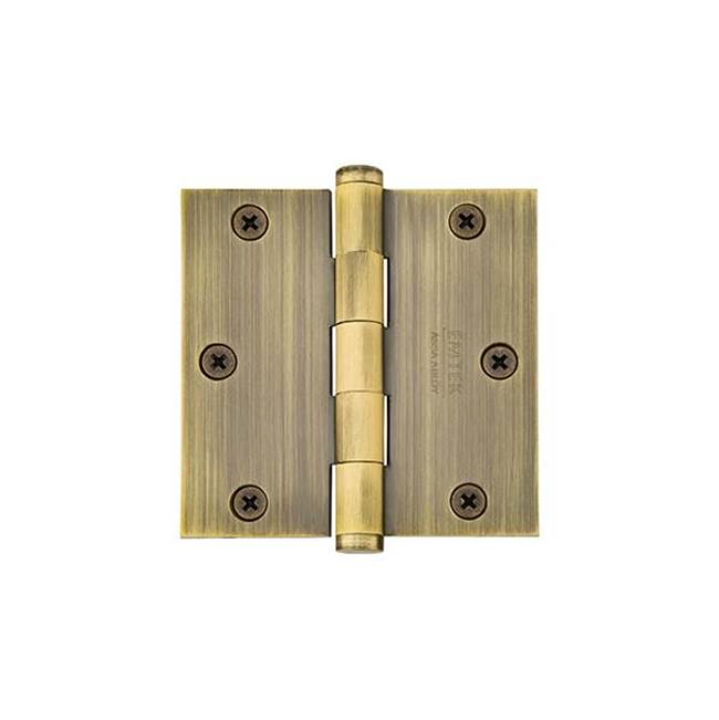 Emtek 96113 9600 Brass Hinge , SD , SqCr , 3.5x3.5" - Parent