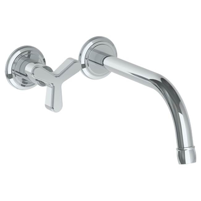 Watermark 30-1.2-TR25 Anika Wall Mounted 2 Hole Lavatory Set With 8 1/8" CTC  Spout