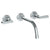 Watermark 30-2.2-TR24 Anika Wall Mounted 3 Hole Lavatory Set With 8 1/8" CTC  Spout
