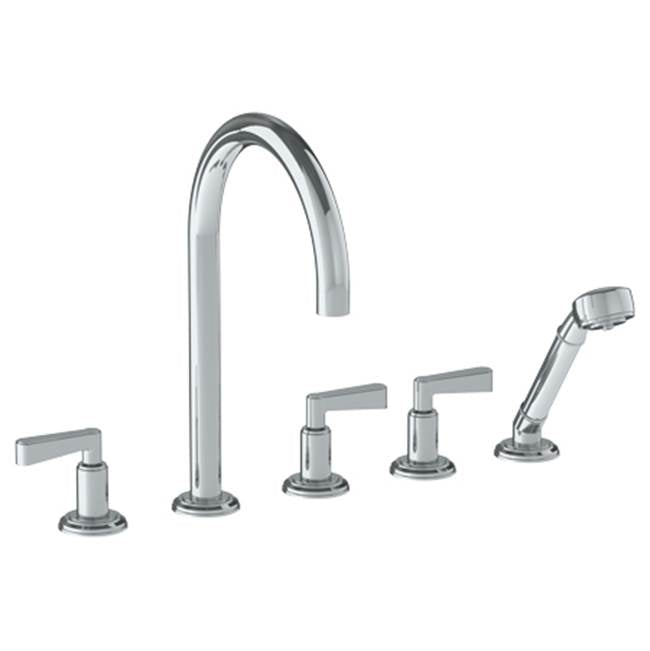 Watermark 30-8.1-TR24 Anika Deck Mounted 5 Hole Bath Set