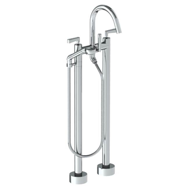 Watermark 30-8.3-TR24 Anika Floor Standing Bath Set With Hand Shower