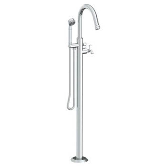 Watermark 30-8.8-TR25 Anika Single Hole Floor Standing Bath Set With Hand Shower