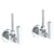 Watermark 30-MAS1-TR24 Anika Lavatory Angle Stop Kit -1/2" Compression X 3/8" Od Compression