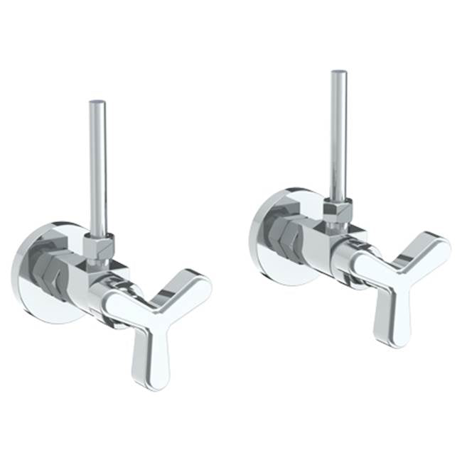 Watermark 30-MAS1-TR25 Anika Lavatory Angle Stop Kit -1/2" Compression X 3/8" Od Compression