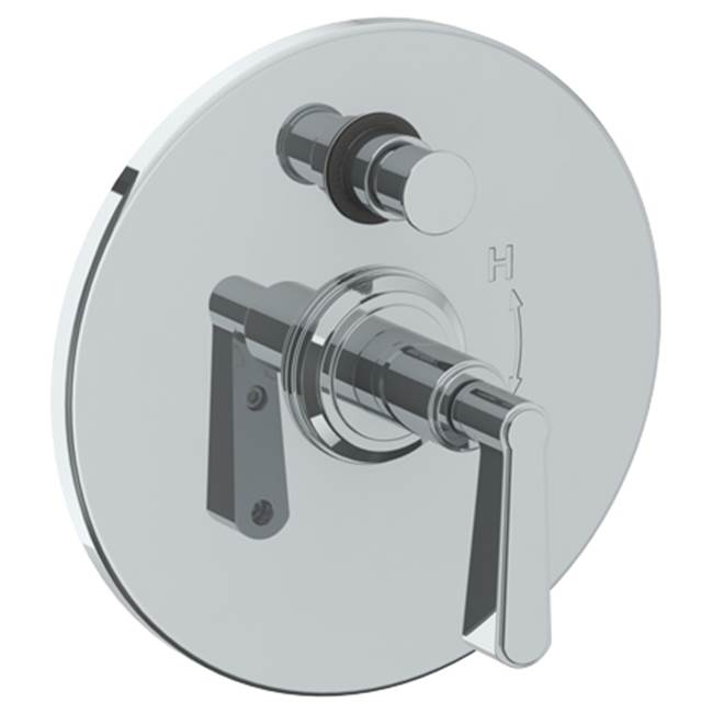 Watermark 30-P90-TR24 Anika Wall Mounted Pressure Balance Shower Trim With Diverter 7" Diameter