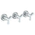 Watermark 30-WTR3-TR25 Anika Wall Mounted 3-Valve Shower Trim