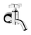 Dornbracht 30010809 Vaia Pillar-Tap, Wall-Mounted Cold Water Only Without Drain