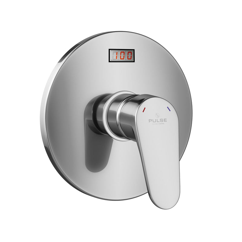 Pulse PLS-3002-RIV-PB ShowerSpas LED TruTemp Pressure Balance Brass Valve and Trim Kit