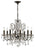 Crystorama 3028-EB-CL-MWP Butler 8 Light Hand Cut Crystal Chandelier - English Bronze