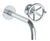 Watermark 31-1.2M-BKA1 Brooklyn Wall Mounted 2 Hole Lavatory Set With 8 3/4" Spout