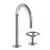 Watermark 31-1.3G-BK Brooklyn Deck Mounted 2 Hole Extended Gooseneck Lavatory Set