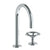 Watermark 31-1.3G-BK Brooklyn Deck Mounted 2 Hole Extended Gooseneck Lavatory Set