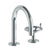 Watermark 31-1.3GS-BKA1 Brooklyn Deck Mounted 2 Hole Gooseneck Lavatory Set