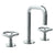 Watermark 31-2.1-BK Brooklyn Deck Mounted 3 Hole Square Extended Spout Lavatory Set - Parent