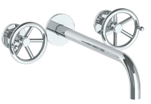 Watermark 31-2.2L-BKA1 Brooklyn Wall Mounted 3 Hole Lavatory Set With 11 7/8" Spout - Parent