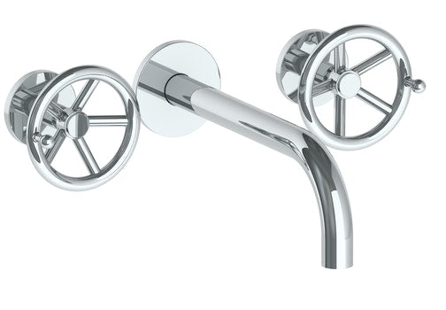Watermark 31-2.2M-BKA1 Brooklyn Wall Mounted 3 Hole Lavatory Set With 8 3/4" Spout - Parent
