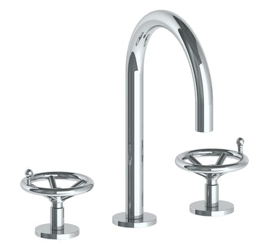 Watermark 31-2G-BKA1 Brooklyn Deck Mounted 3 Hole Extended Gooseneck Lavatory Set - Parent