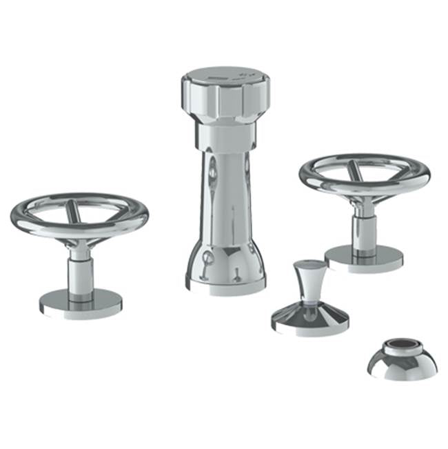 Watermark 31-4-BK Brooklyn Deck Mounted 4-Hole Bidet