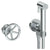 Watermark 31-4.4-BKA1 Brooklyn Wall Mounted Bidet Spray Set & Progressive Mixer With 49" Hose - Parent