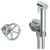 Watermark 31-4.4-BK Brooklyn Wall Mounted Bidet Spray Set & Progressive Mixer With 49" Hose - Parent