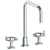 Watermark 31-7-BKA1 Brooklyn Deck Mounted 3 Hole Kitchen Set
