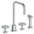 Watermark 31-7.1-BK Brooklyn Deck Mounted 4 Hole Kitchen Set - Includes Side Spray