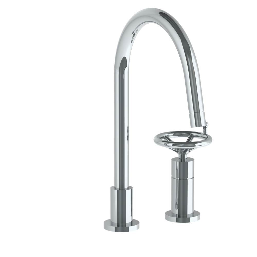 Watermark 31-7.1.3G-BKA1V Deck Mounted 2 Hole Gooseneck Kitchen Faucet - Parent