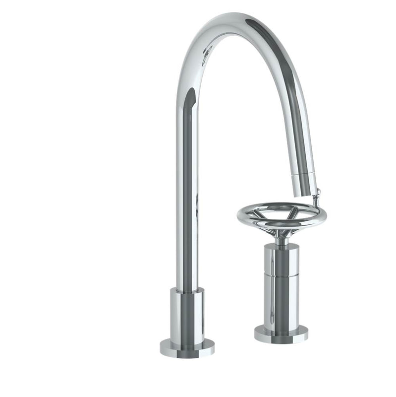 Watermark 31-7.1.3G-BKA1V Deck Mounted 2 Hole Gooseneck Kitchen Faucet - Parent