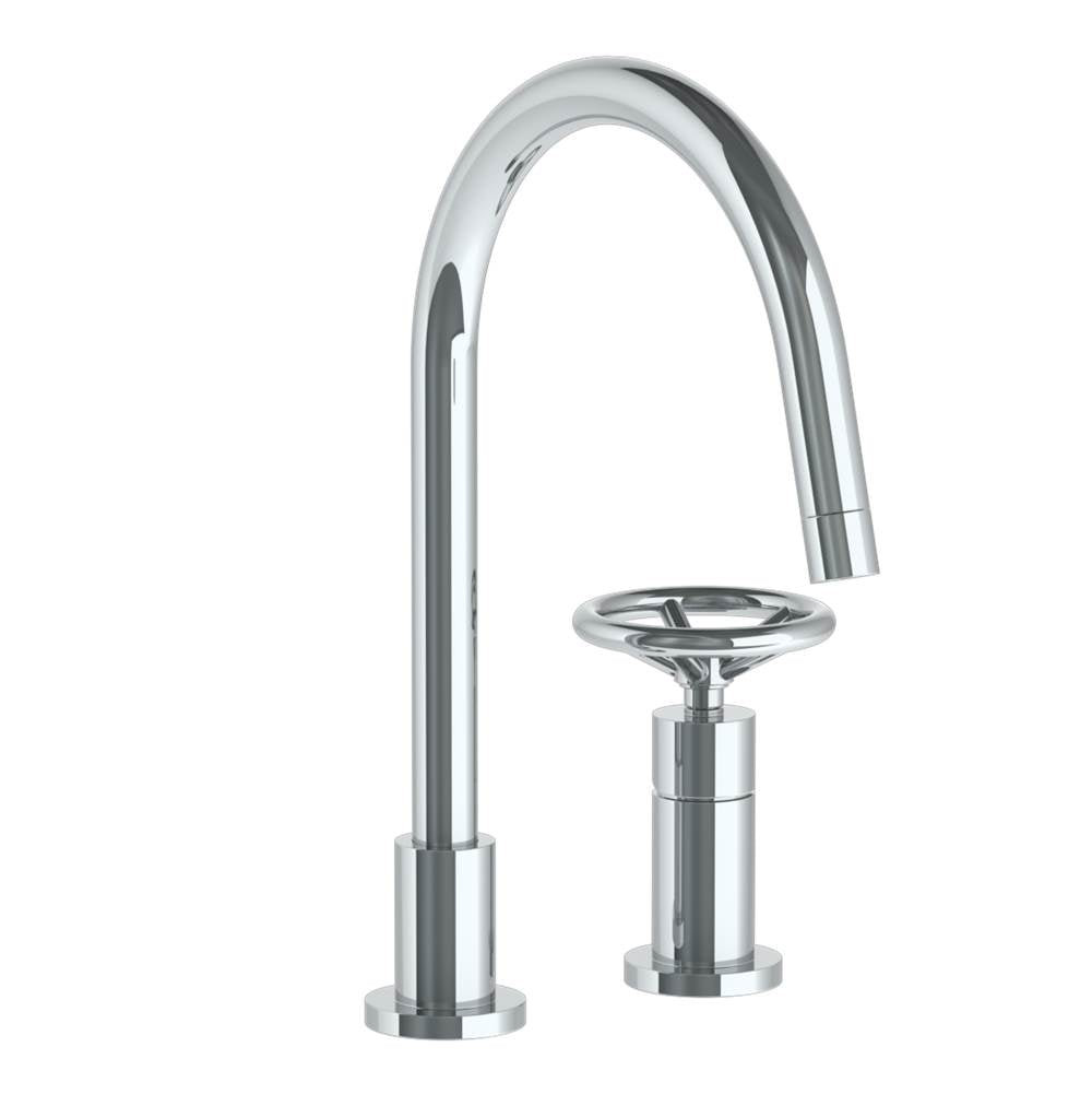 Watermark 31-7.1.3G-BKV Deck Mounted 2 Hole Gooseneck Kitchen Faucet - Parent