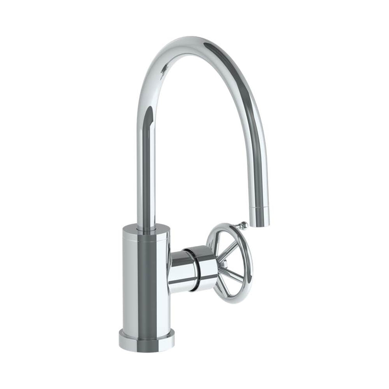 Watermark 31-7.3G-BKA1 Deck Mounted 1 Hole Gooseneck Kitchen Faucet - Parent