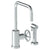 Watermark 31-7.4-BK Brooklyn Deck Mounted 2 Hole Kitchen Set - Includes Side Spray