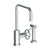 Watermark 31-7.4-BKA1 Brooklyn Deck Mounted 2 Hole Kitchen Set - Includes Side Spray