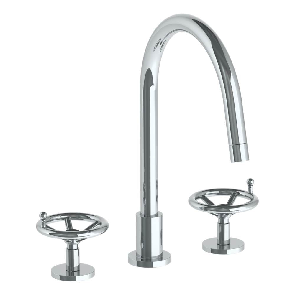 Watermark 31-7G-BKA1 Deck Mounted 3 Hole Gooseneck Kitchen Faucet - Parent