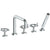Watermark 31-8.1-BKA1 Brooklyn Deck Mounted 5 Hole Bath Set