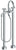 Watermark 31-8.3-BKA1 Brooklyn Floor Standing Gooseneck Bath Set With Slim Hand Shower
