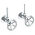 Watermark 31-MAS1-BK Brooklyn Lavatory Angle Stop Kit -1/2? Compression X 3/8? Od Compression